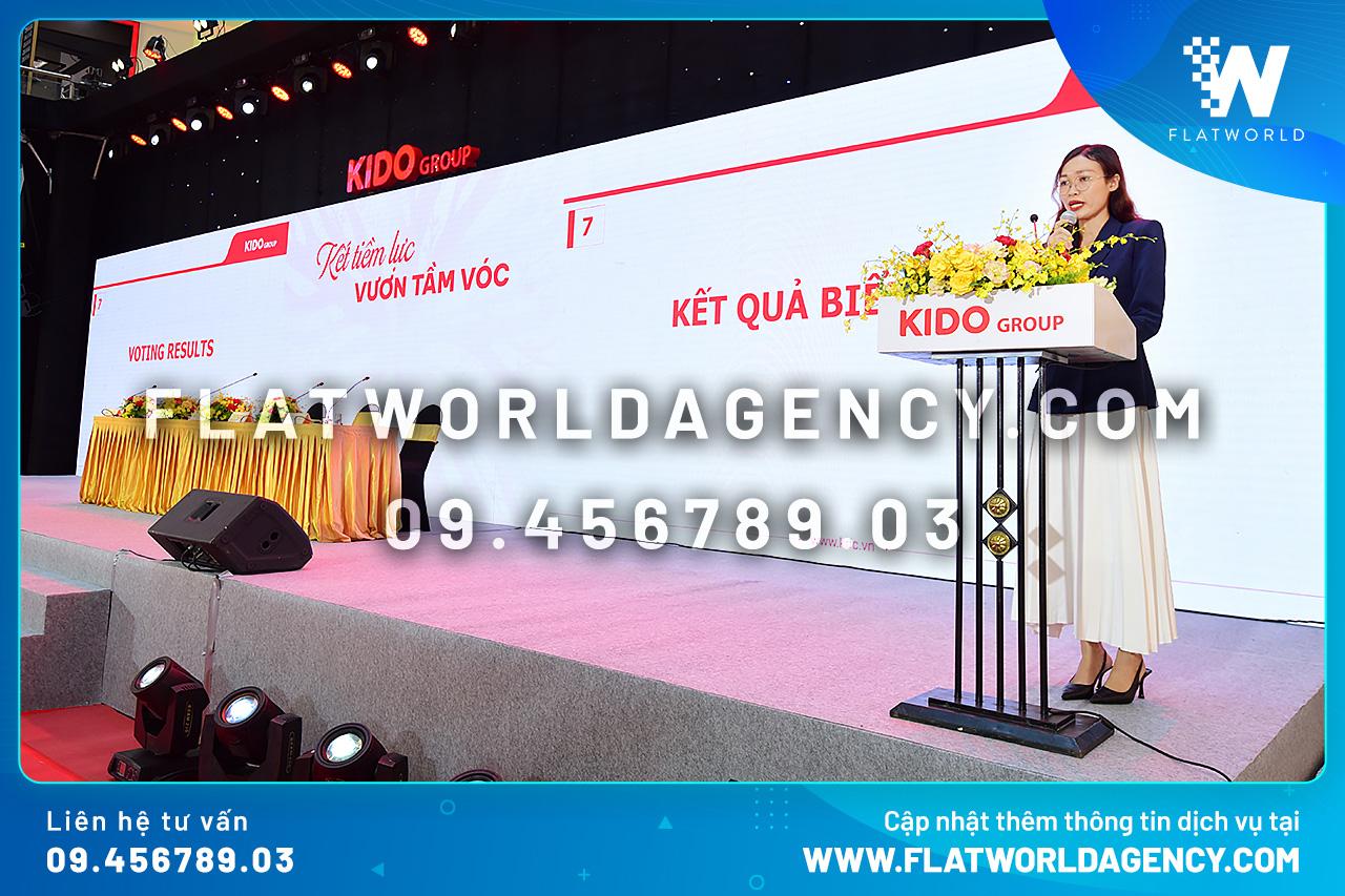 KIDO GROUP Công Bố Kết Quả Biểu Quyết