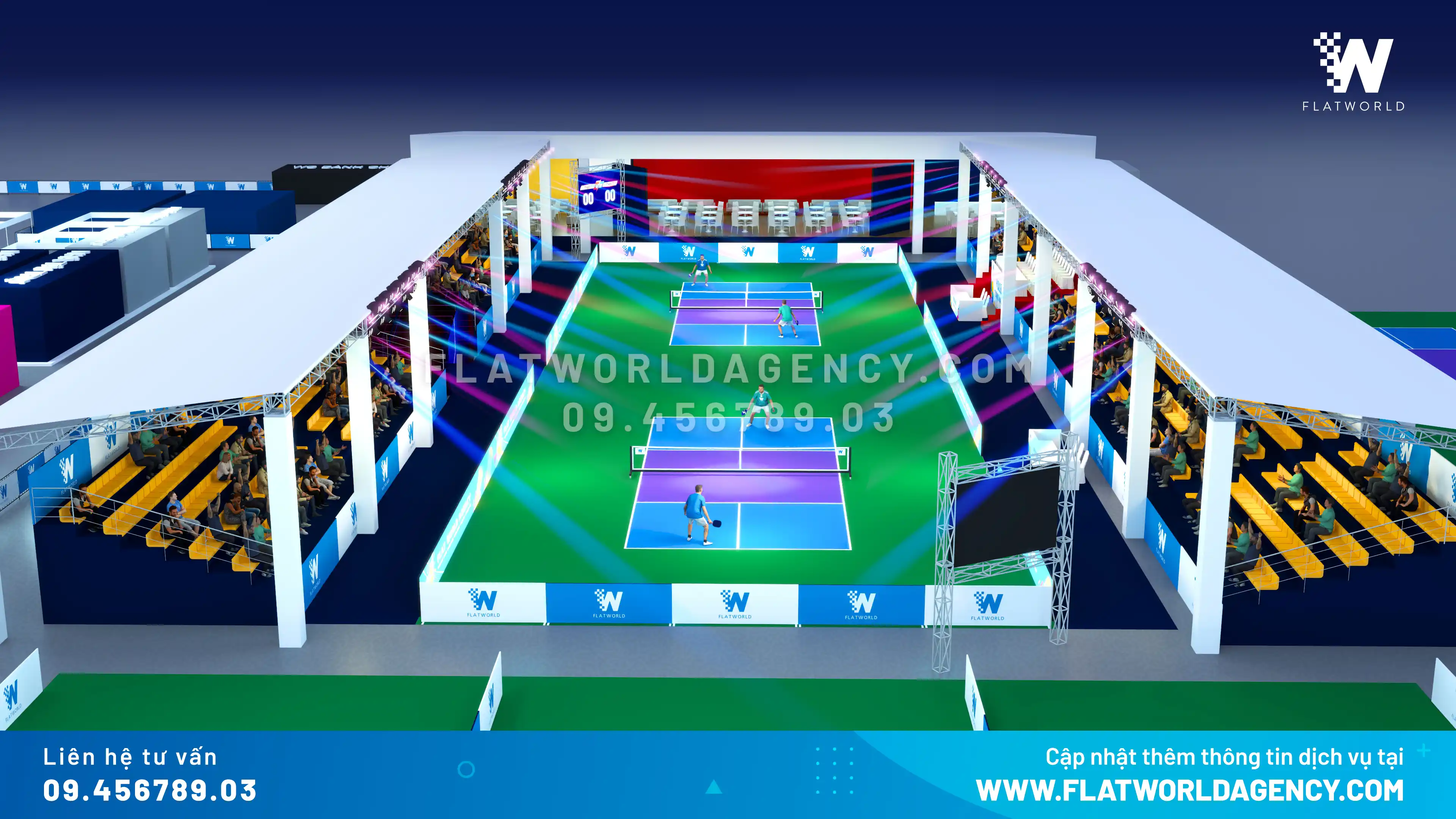 Tổ Chức Giải Đấu Pickleball Tại TP. Hồ Chí Minh 2024 (Độc Quyền Tại Flat World Agency)