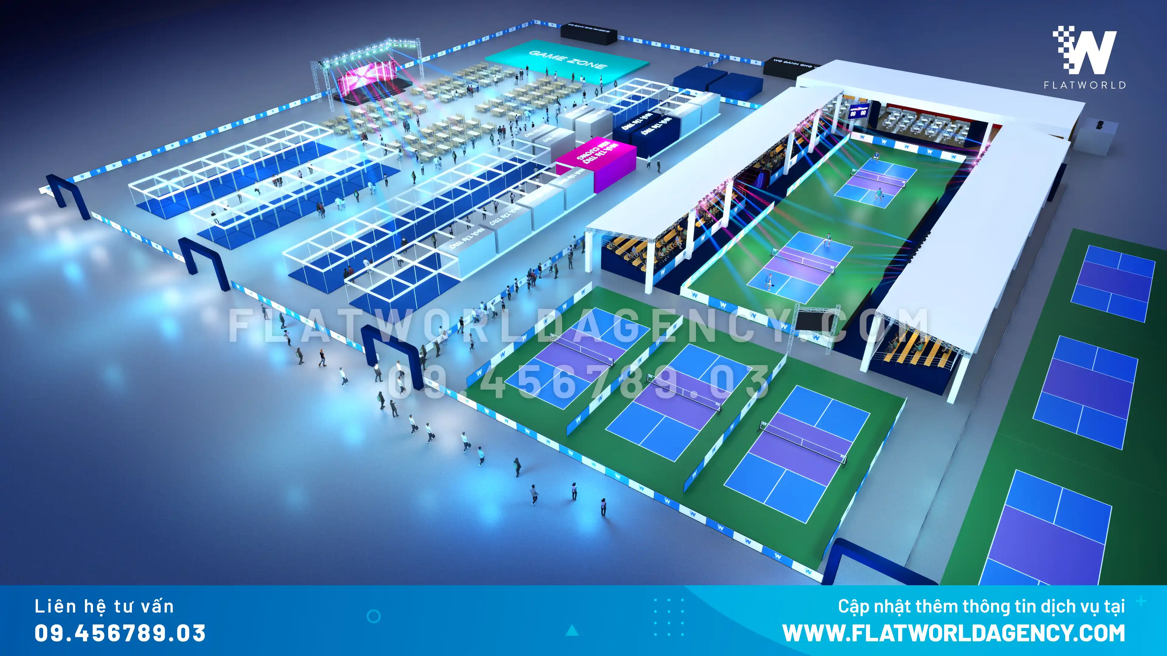 Tổ Chức Giải Đấu Pickleball Tại TP. Hồ Chí Minh 2024 (Độc Quyền Tại Flat World Agency)