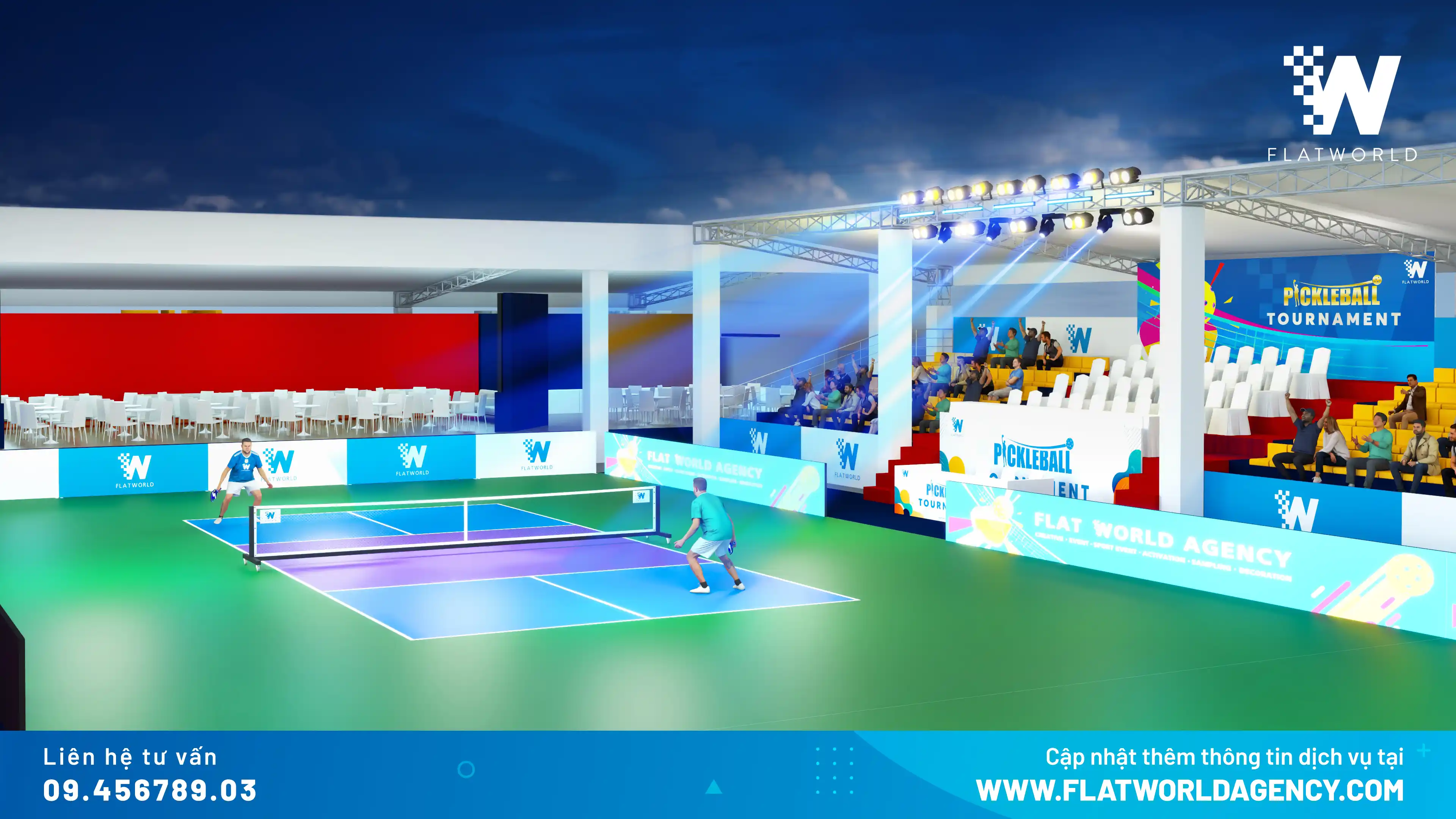 Tổ Chức Giải Đấu Pickleball Tại TP. Hồ Chí Minh 2024 (Độc Quyền Tại Flat World Agency)