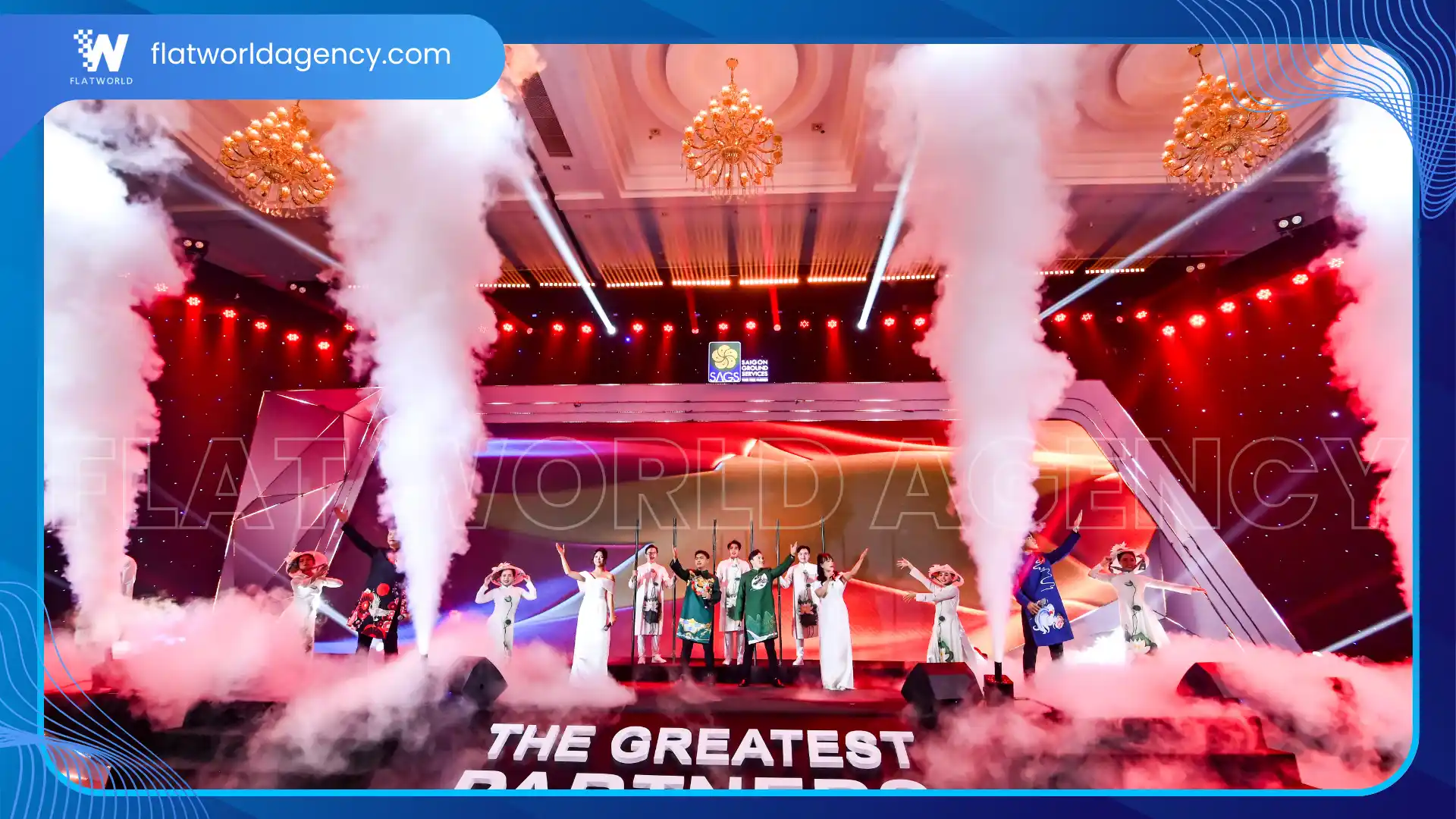 Flat World Agency chuyên nhận tổ chức tiệc tất niên cuối năm với quy trình chuyên nghiệp Flat World Agency chuyên nhận tổ chức tiệc tất niên cuối năm với quy trình chuyên nghiệp
