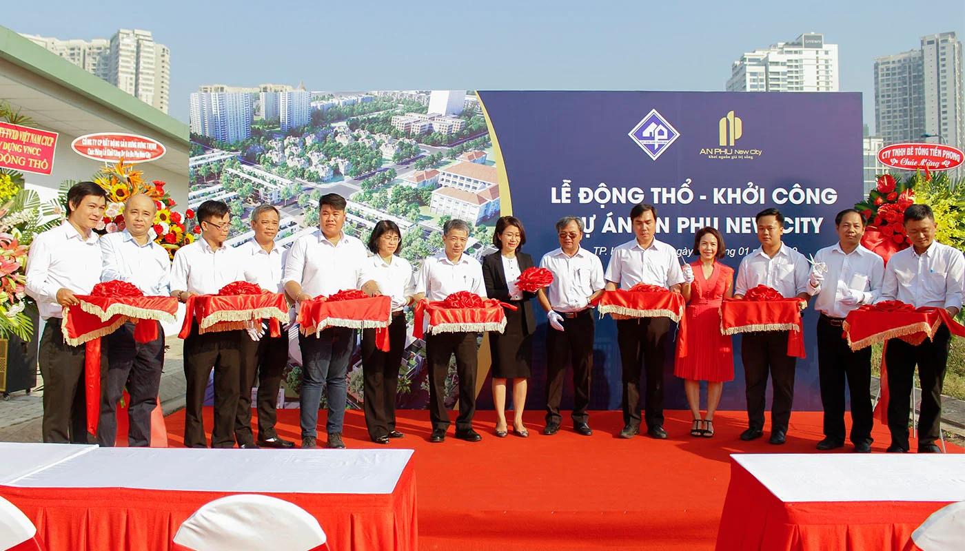 Lễ động thổ - khởi công, dự án An Phu New City
