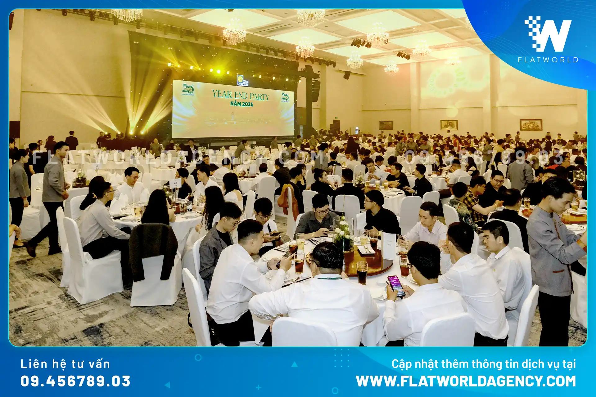 Flat World Agency mang đến dịch vụ tiệc đa dạng với giá cả hợp lý Flat World Agency mang đến dịch vụ tiệc đa dạng với giá cả hợp lý