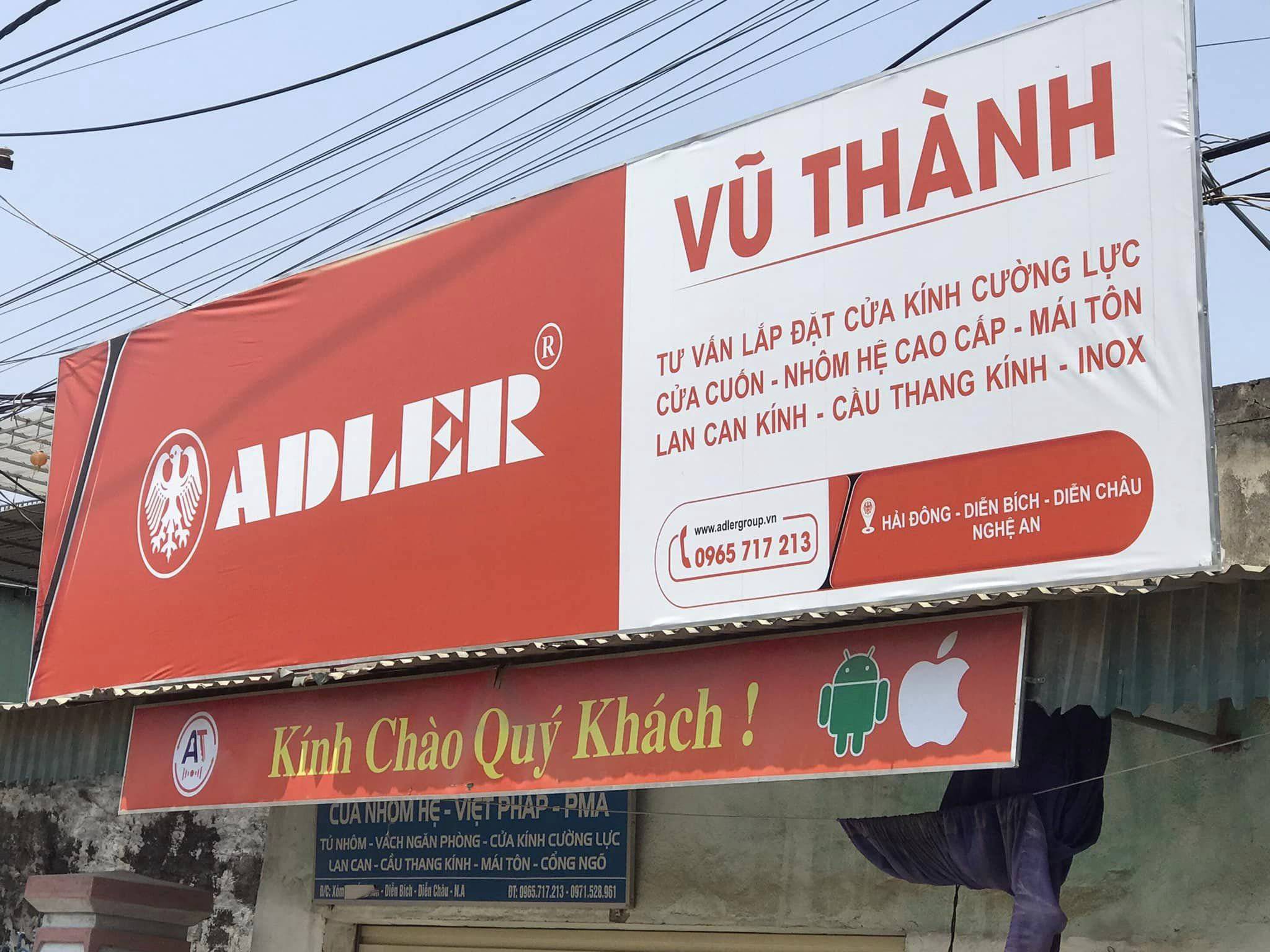 thi công biển hiệu điểm bán