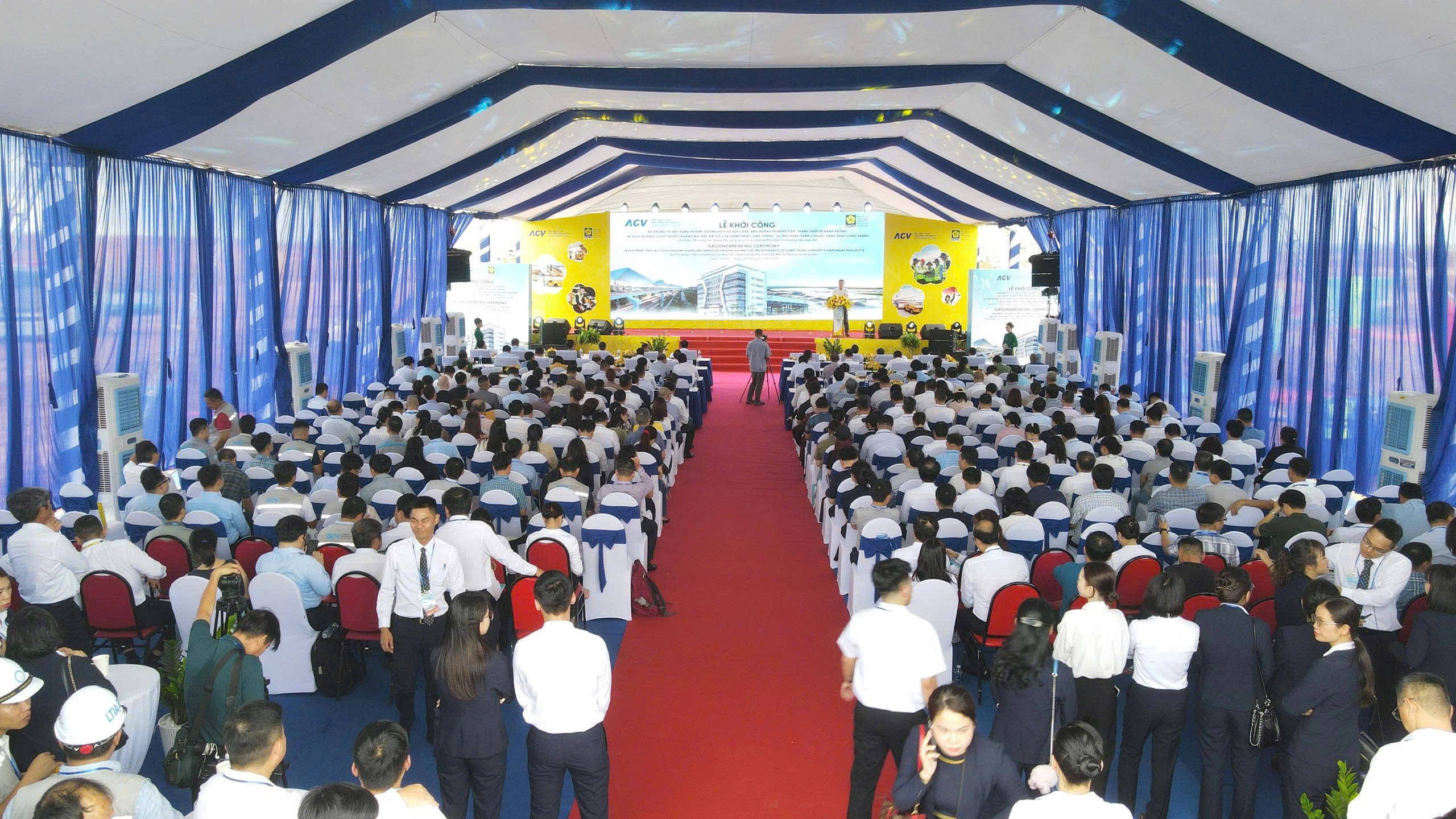 Lễ khởi công được thực hiện bởi đội ngũ nhân sự chuyên nghiệp